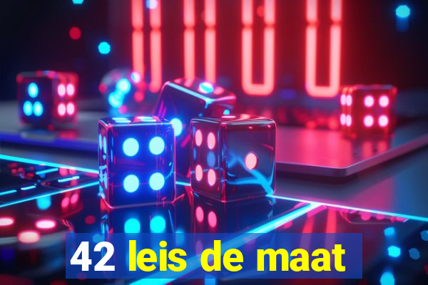 42 leis de maat